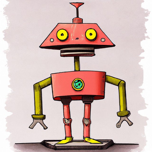 Free download ai generated robot android computer free picture to be edited with GIMP free online image editor