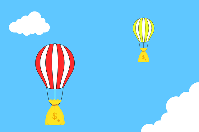 無料ダウンロード 気球マネー バッグの無料ベクター素材 · Pixabayの無料イラスト GIMP オンライン イメージ エディターで編集する