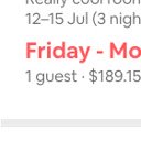 Airbnb Booking Days of the Week  screen for extension Chrome web store in OffiDocs Chromium