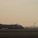 Aircraft on Runway at Sunrise in Schwechat  screen for extension Chrome web store in OffiDocs Chromium