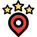 AI Reviews Summary for Google Maps  screen for extension Chrome web store in OffiDocs Chromium