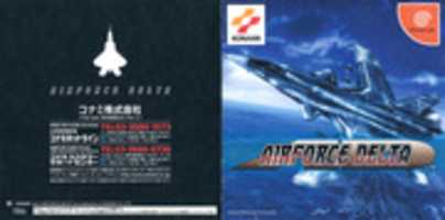Free download AirForce Delta Dreamcast (VC005-J1) T-9502M NTSC-J free photo or picture to be edited with GIMP online image editor