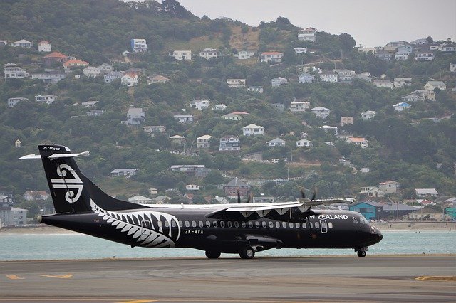 Free download air new zealand atr 72 600 zk mva free picture to be edited with GIMP free online image editor