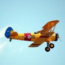 Airplane Flying Against Sky  screen for extension Chrome web store in OffiDocs Chromium