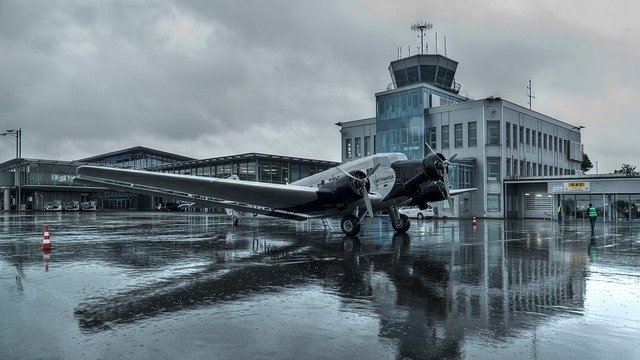 Free download airport junkers ju 52 paderborn free picture to be edited with GIMP free online image editor