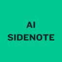 AI Sidenote  screen for extension Chrome web store in OffiDocs Chromium