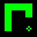 AI Snake Game  screen for extension Chrome web store in OffiDocs Chromium