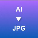 AI to JPG Converter  screen for extension Chrome web store in OffiDocs Chromium