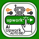 AI Upwork Auto Bid  screen for extension Chrome web store in OffiDocs Chromium