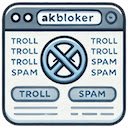 akbloker  screen for extension Chrome web store in OffiDocs Chromium