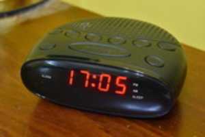 Free download Alarm Clock Radio - Model No. KW121 free photo or picture to be edited with GIMP online image editor