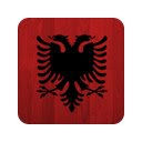 Tela Albanian Wood Theme para extensão da loja virtual do Chrome no OffiDocs Chromium