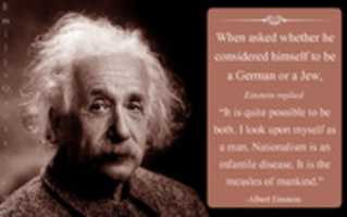 Free download Albert Einstein was asked whether he considered himself to be a German or a Jew free photo or picture to be edited with GIMP online image editor