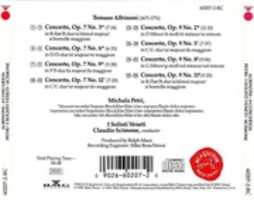 Kostenloser Download Albinoni - 8 Flötenkonzerte - Michala Petri; I Solisti Veneti, Claudio Scimone kostenloses Foto oder Bild zur Bearbeitung mit GIMP Online-Bildbearbeitung
