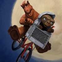 تنزيل مجاني alf + et + bike + 1 صورة مجانية أو صورة لتحريرها باستخدام محرر الصور عبر الإنترنت GIMP