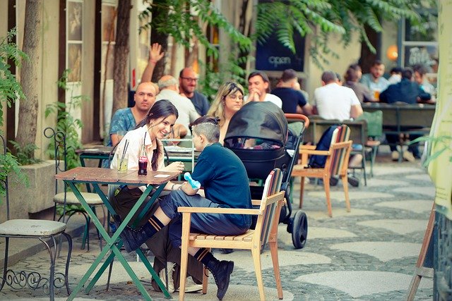 Free download al fresco restaurant people free picture to be edited with GIMP free online image editor