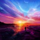 Alien Sunset  screen for extension Chrome web store in OffiDocs Chromium