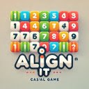 Align It! The Ultimate Number Placement Game | Logic | Guess  screen for extension Chrome web store in OffiDocs Chromium