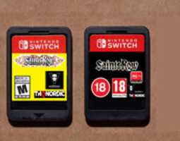 Free download All Sanits Row 14th Anniversary Edition Nintendo Switch Cartridge free photo or picture to be edited with GIMP online image editor