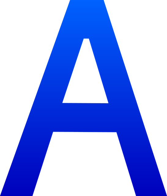 Free download Alphabet A Font -  free illustration to be edited with GIMP free online image editor