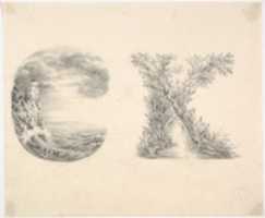 Free download Alphabet Book Design (Letters C and K) free photo or picture to be edited with GIMP online image editor