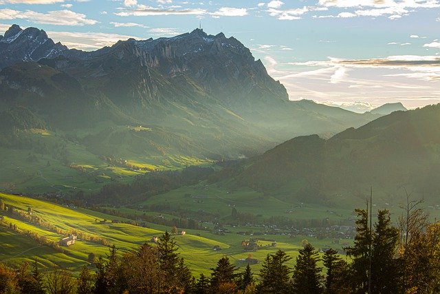 Free download alps mountains nature landscape free picture to be edited with GIMP free online image editor
