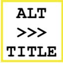 ໜ້າຈໍ Alt Titler ສຳລັບສ່ວນຂະຫຍາຍ Chrome web store ໃນ OffiDocs Chromium