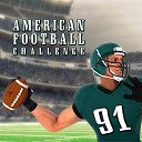 หน้าจอ American Football Challenge สำหรับส่วนขยาย Chrome เว็บสโตร์ใน OffiDocs Chromium