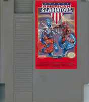 Free download American Gladiators [NES-3A-USA] (Nintendo NES) - Cart Scans free photo or picture to be edited with GIMP online image editor