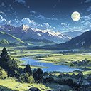 A mesmerizing anime  screen for extension Chrome web store in OffiDocs Chromium