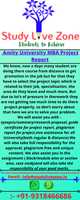 Free download Amity University MBA Project Report free photo or picture to be edited with GIMP online image editor