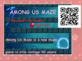 Téléchargement gratuit d'une photo ou d'une image gratuite de Among Us Maze à éditer avec l'éditeur d'images en ligne GIMP