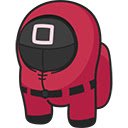 Among Us Squid Game Cursors  screen for extension Chrome web store in OffiDocs Chromium