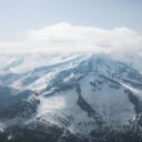 a mountain looking at the snow covered mountain  screen for extension Chrome web store in OffiDocs Chromium