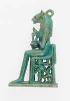 Free download Amulet in the Form of a Lion-Headed Goddess free photo or picture to be edited with GIMP online image editor