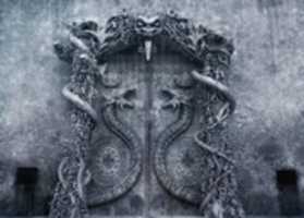 免费下载古代帕德马纳巴史瓦米神庙门免费照片或图片，使用 GIMP 在线图像编辑器进行编辑