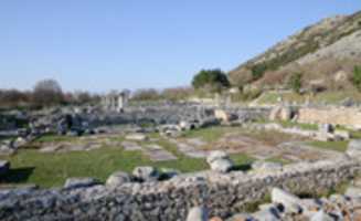 Descărcare gratuită a fotografiei sau a imaginilor gratuite Ancient Philippi Remains pentru a fi editate cu editorul de imagini online GIMP
