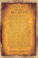 Free download And He Shall be called Jesus Christ. free photo or picture to be edited with GIMP online image editor