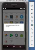 Descarga gratis Android Emulator Pixel API 23 Sharing App foto o imagen gratis para editar con el editor de imágenes en línea GIMP