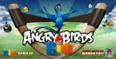 Descarga gratuita Angry Birds Rio foto o imagen gratis para editar con el editor de imágenes en línea GIMP