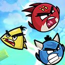 OffiDocs Chromium의 확장 Chrome 웹 스토어에 대한 Angry Birds 슈팅 게임 화면