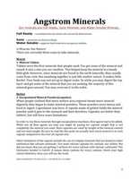 Free download Angstrom Minerals free photo or picture to be edited with GIMP online image editor