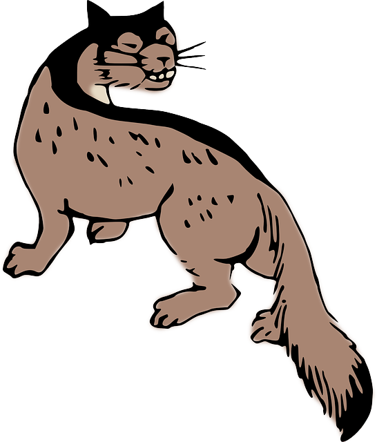 Free download Animal Artwork Weasel - Free vector graphic on Pixabay free illustration to be edited with GIMP free online image editor