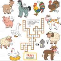 Bezpłatne pobieranie Animals Crossword darmowe zdjęcie lub obraz do edycji za pomocą internetowego edytora obrazów GIMP