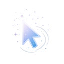 Animated Cursor  screen for extension Chrome web store in OffiDocs Chromium