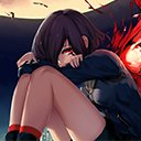 Anime Girl Bloody Moon | Tokyo Ghoul 2018  screen for extension Chrome web store in OffiDocs Chromium