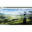 Anime girl landscape  screen for extension Chrome web store in OffiDocs Chromium
