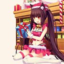 アニメの女の子ネコ | OffiDocs Chromium の拡張機能 Chrome Web ストアのクリスマス キューティーズ 1920X1080 画面