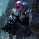 Anime Girls Maid Ram Rem ReZero Anime Theme  screen for extension Chrome web store in OffiDocs Chromium