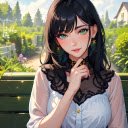 Anime Girl Theme  screen for extension Chrome web store in OffiDocs Chromium